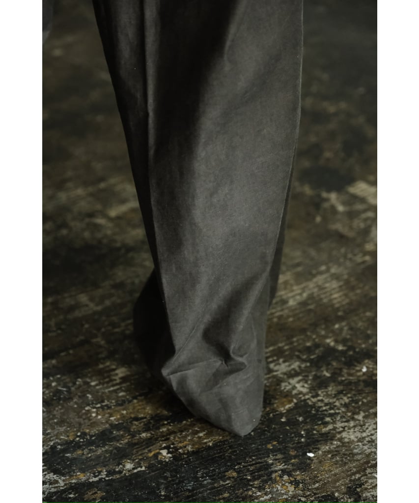 m's braque TUCKED BAGGY PANTS | MusterWerk Sud.