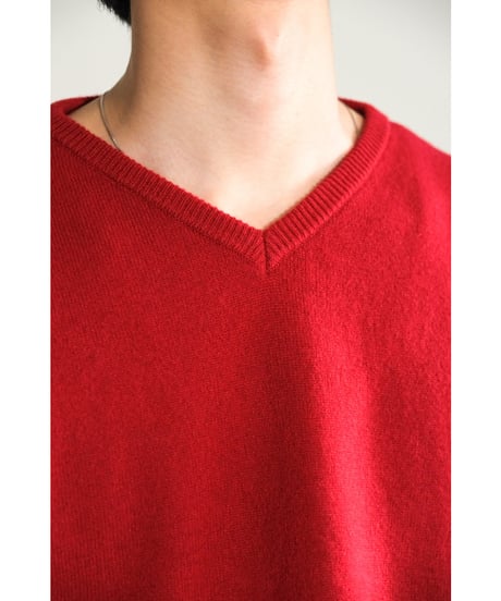 ENCOMING KNITTED V NECK JUMPER