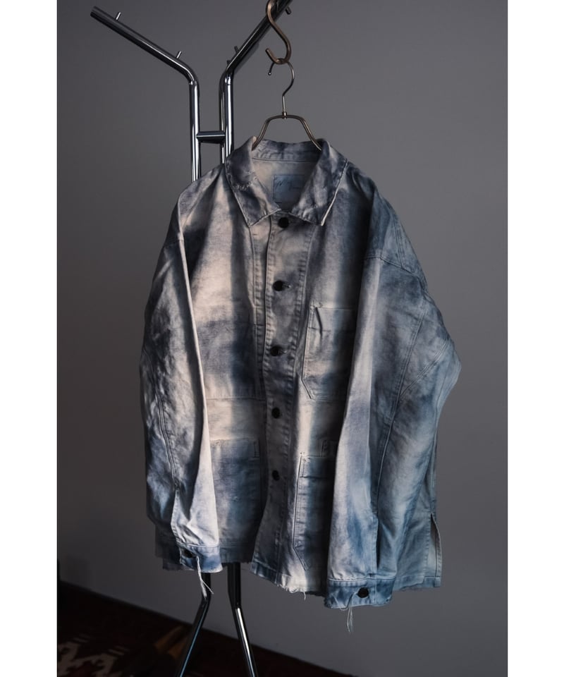 ANCELLM UNEVEN PAINT COVERALL | MusterWerk Sud. ANCELLM UNEVEN PAINT COVERALL | MusterWerk Sud.