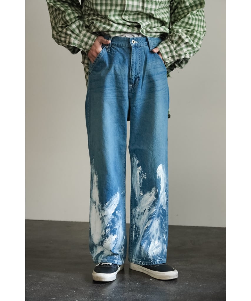 ENCOMING 25SS ペインターデニム 32 ENCOMING 25SS ペインターデニム 32 ENCOMING SPOTTED DENIM