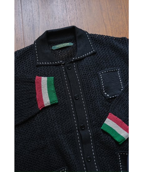 The DUFFER N NEPHEWS MESH YARDIE CARDIE