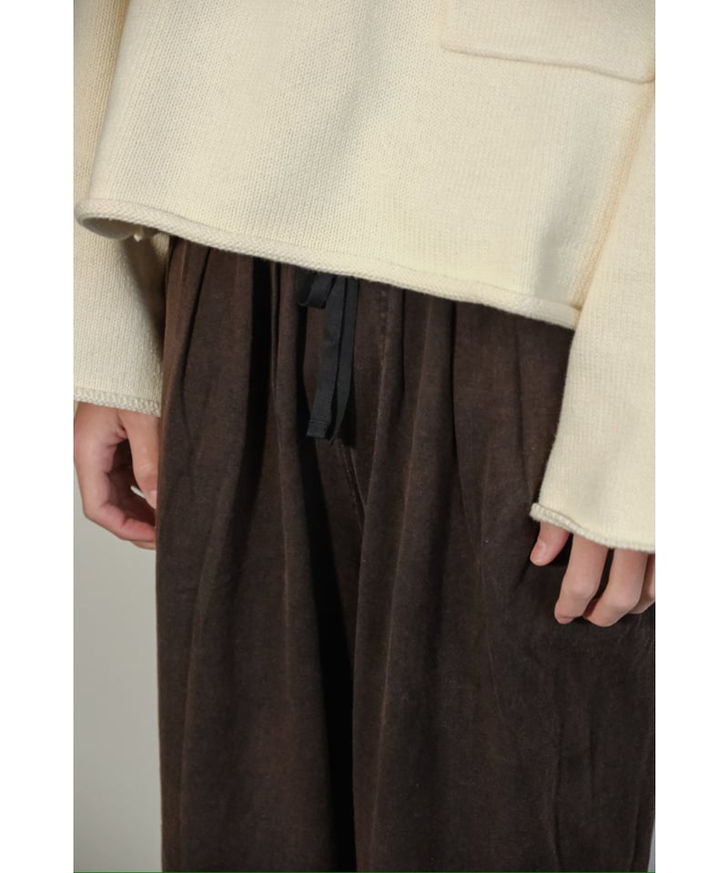 ANCELLM FADED DRAPE WIDE EASY CUT SLACKS | Must ANCELLM FADED DRAPE WIDE EASY CUT SLACKS | Must