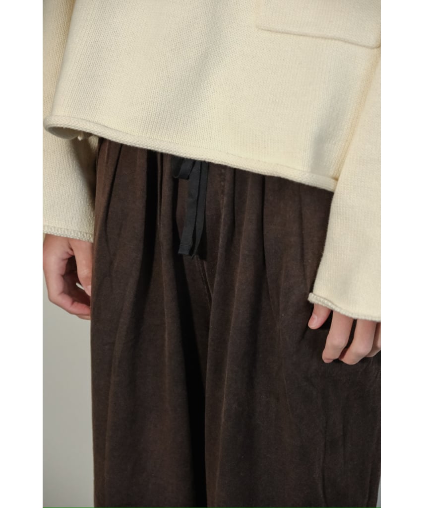 ANCELLM FADED DRAPE WIDE EASY CUT SLACKS | Must ANCELLM FADED DRAPE WIDE EASY CUT SLACKS | Must