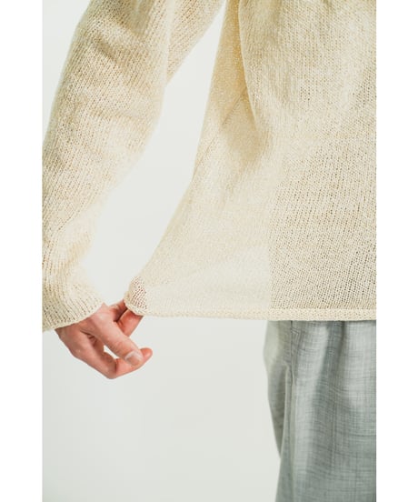 obafer "Exclusive" 和紙 V Neck Pullover
