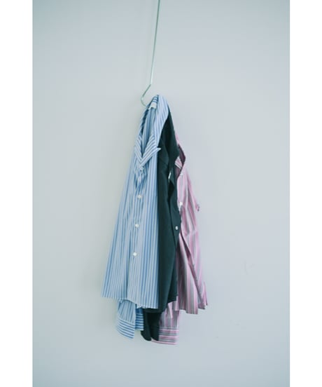 KANEMASA PHIL. "Exclusive" 46G Stripe Delta Shirt