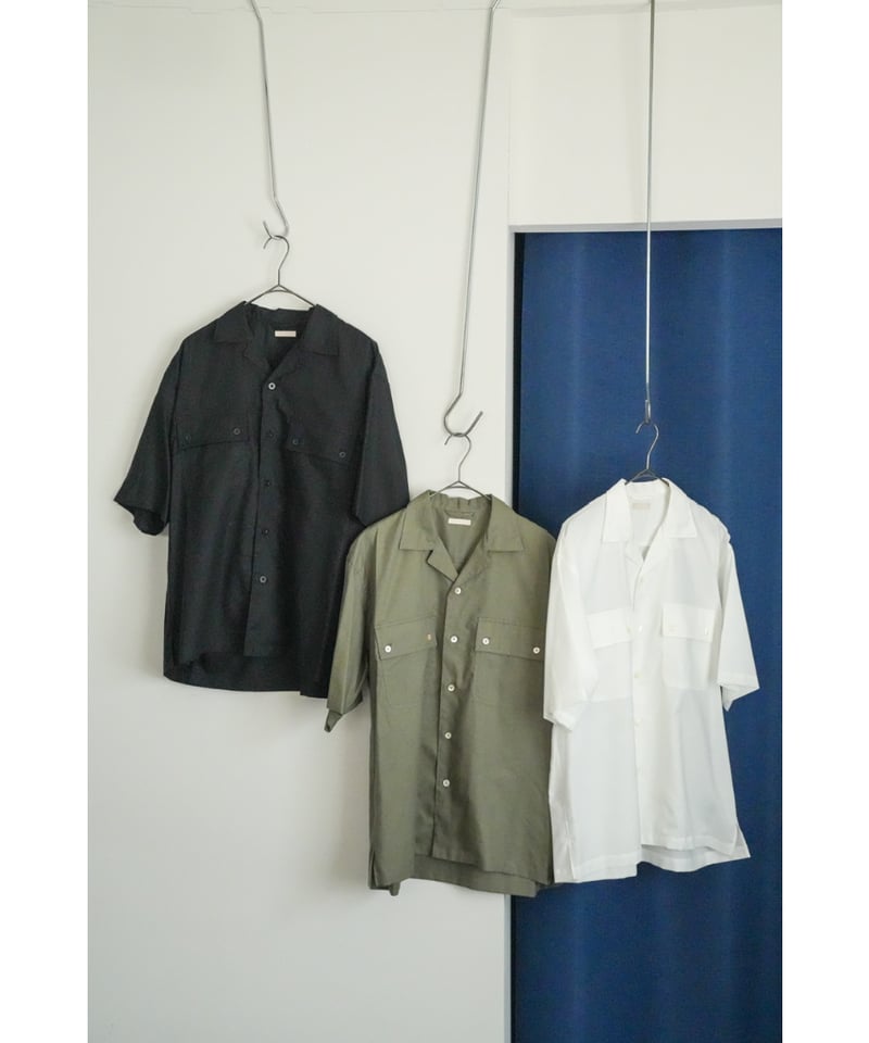 ULTERIOR SILKY SOFT TWILL O/C SHIRT | MusterWer