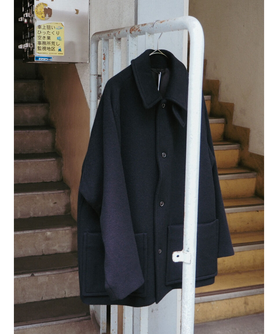 22aw blurhms Wool Cashmere Shawl Coat - その他