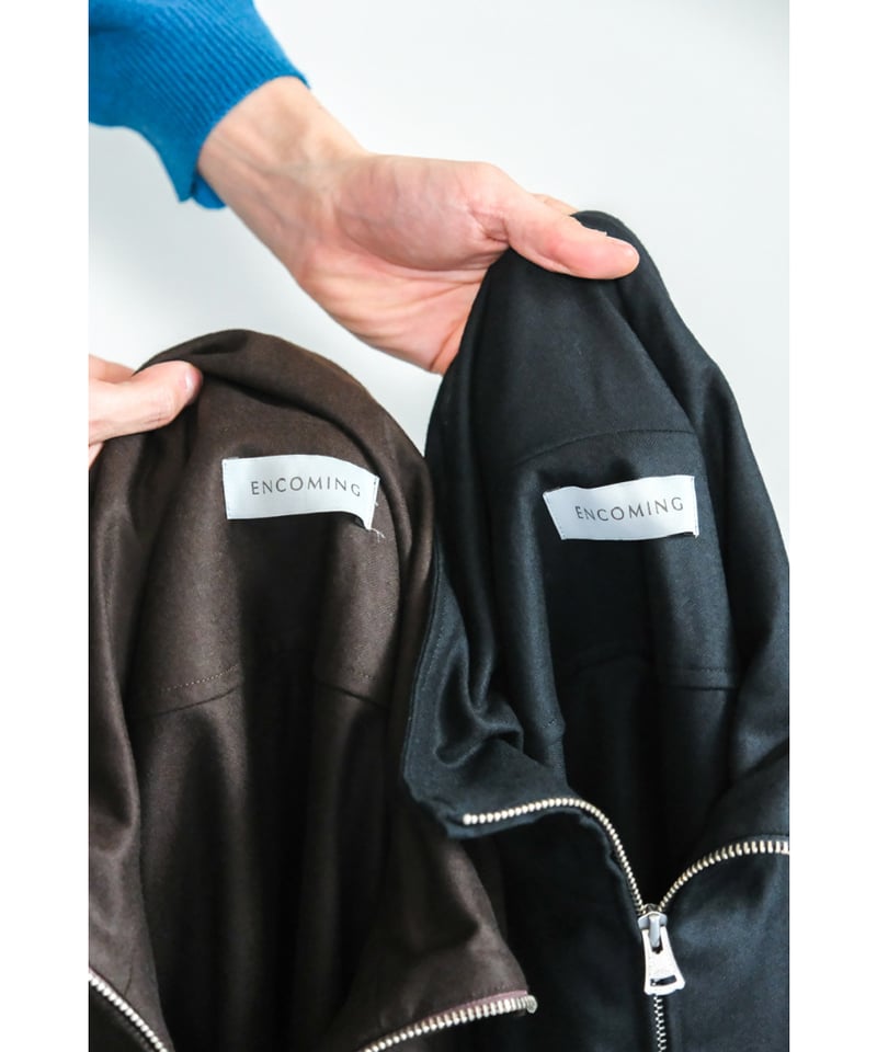 ENCOMING FRONT ZIP BLOUSON | MusterWerk Sud.