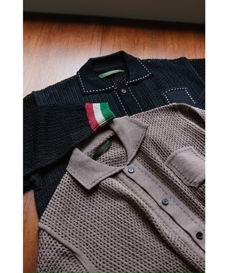 トップス The DUFFER N NEPHEWS MESH YARDIE CARDIE The DUFFER N NEPHEWS MESH YARDIE CARDIE | Muste