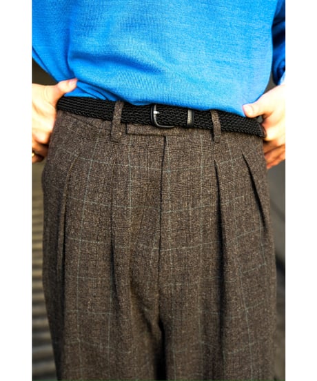 m's braque "Exclusive" TUCKED BAGGY PANTS