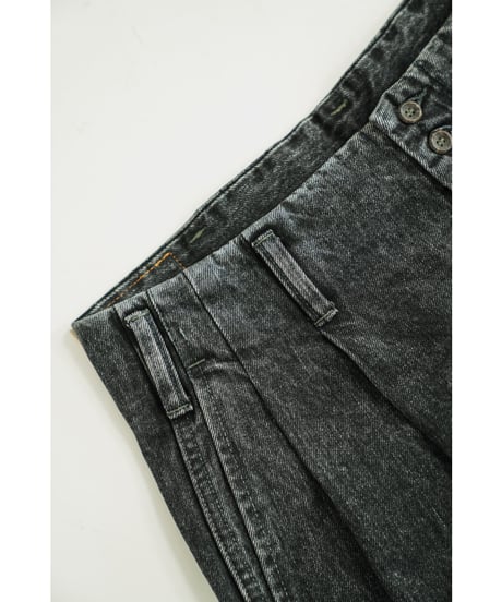 FAUVES Ex. 710 EXTRAS (Wide leg) "FADE BLACK"