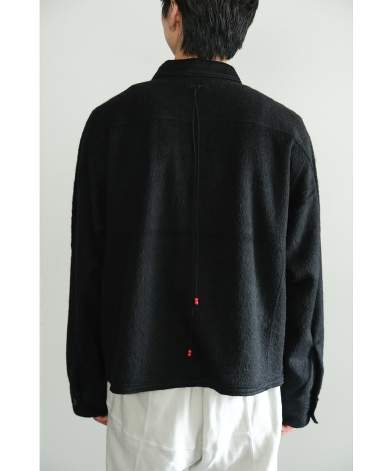 ジャケット・アウター NTRUL Shaggy ZipUp Knit Black DISSONANCE NTRUL SHAGGY ZIP UP KNIT BLACK – DISSONANCE