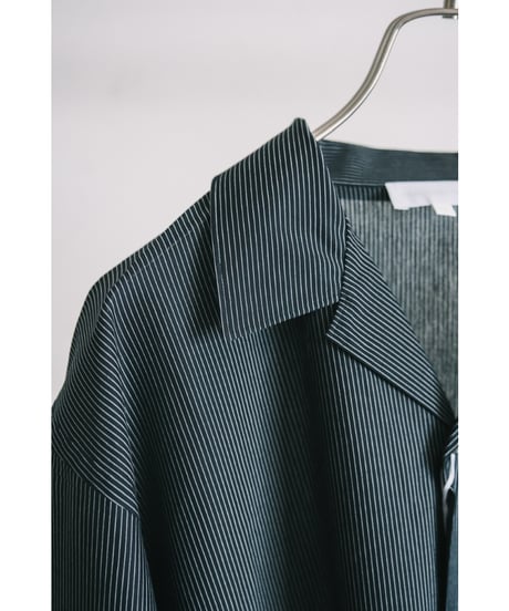 KANEMASA PHIL. "Exclusive" 46G Stripe Delta Shirt