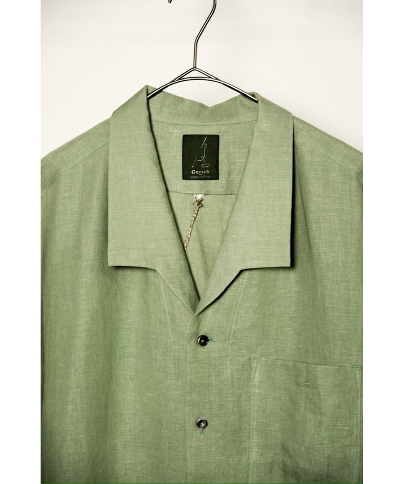 25ssGorsch the merry coachman リネンシャツ Gorsch the merry