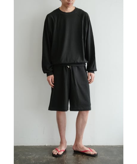 ULTERIOR "Exclusive" SOFT DRY SHORT LOOP TERRY SWEAT SHIRT