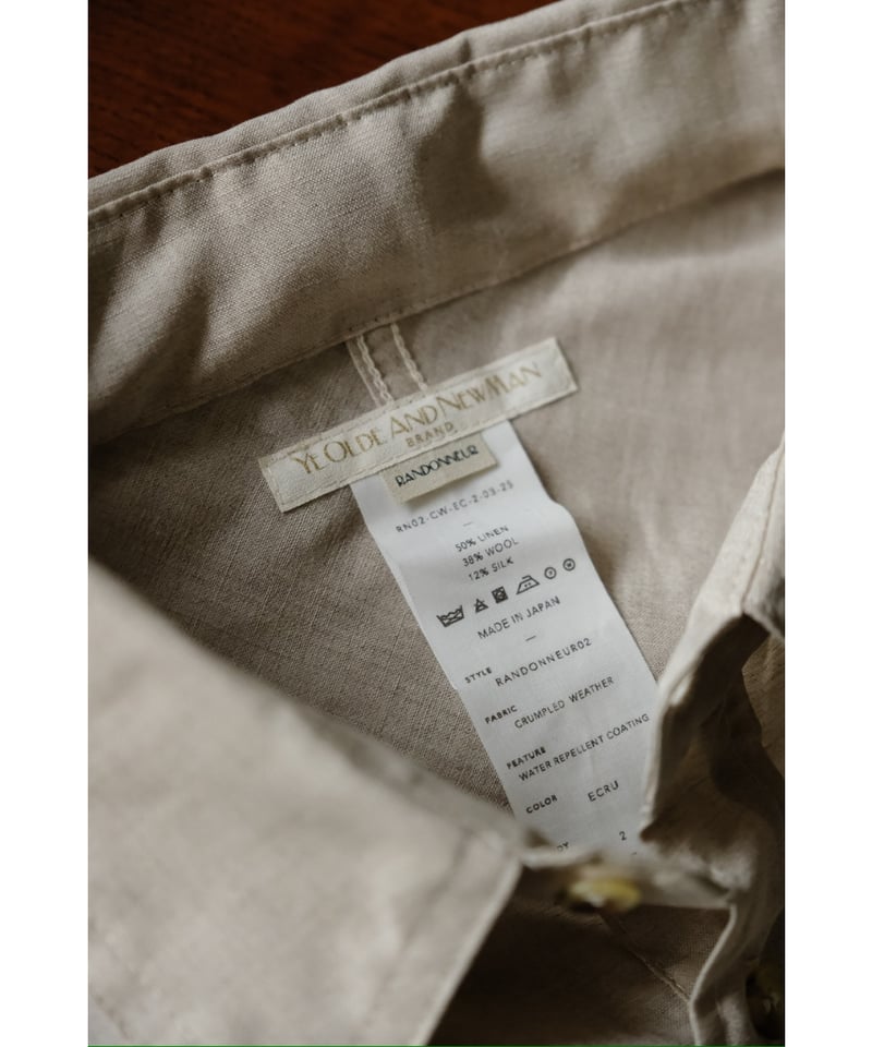 YE OLDE & NEW MAN RANDONNEUR ANORAK PULLOVER SH