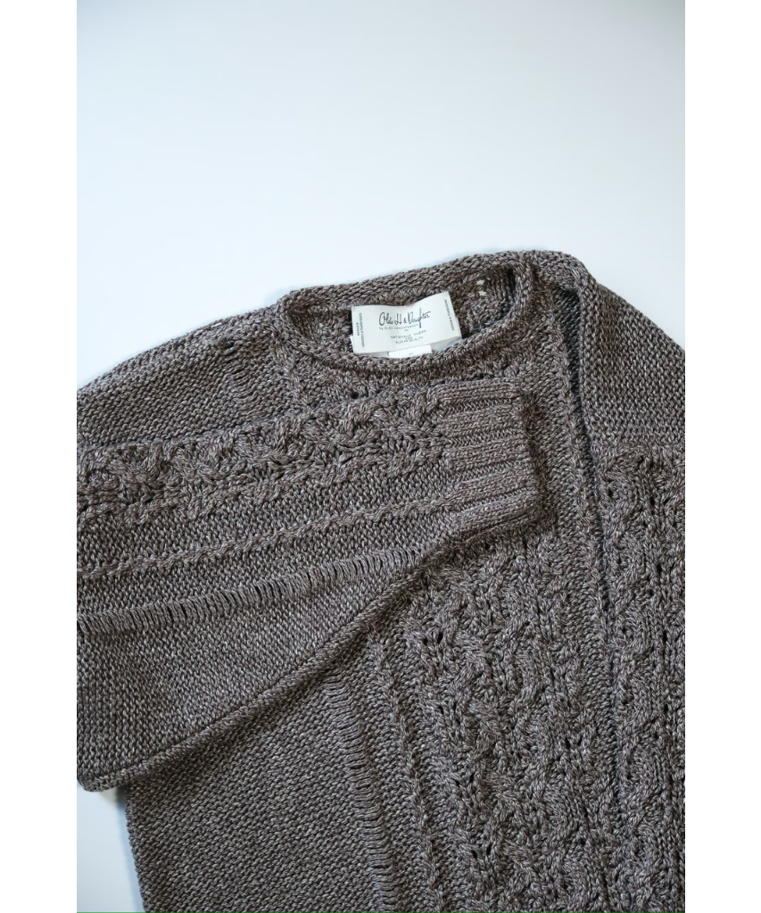 トップス Olde H & Daughter 25SS SILK LINEN P/O Olde H & Daughter 25SS SILK LINEN P/O