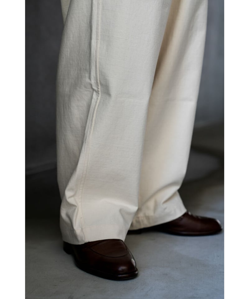 blurhms ROOTSTOCK Cotton Satin Baker Pants | Mu