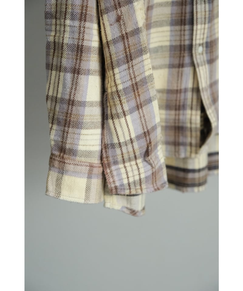 ANCELLM NEL CHECK OVER WORK SHIRT | MusterWerk