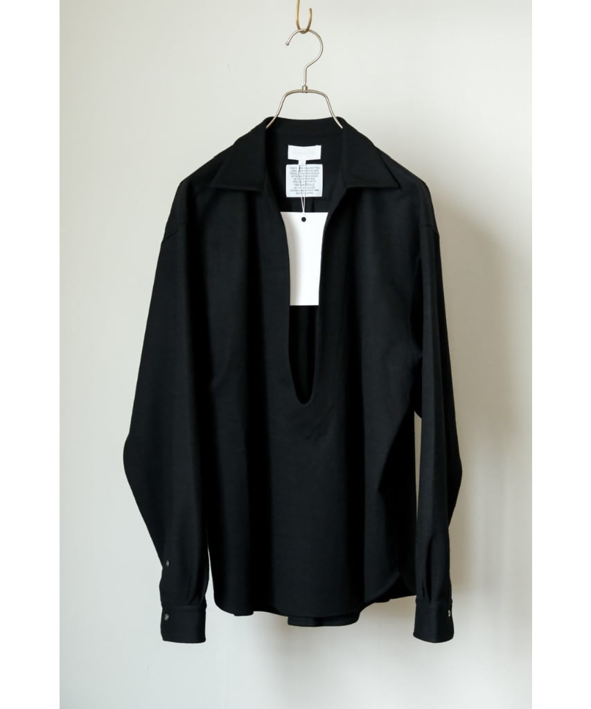 トップス KANEMASA PHIL 36G Wool Varruse Shirt b70471dbb0739126e60950376399a7