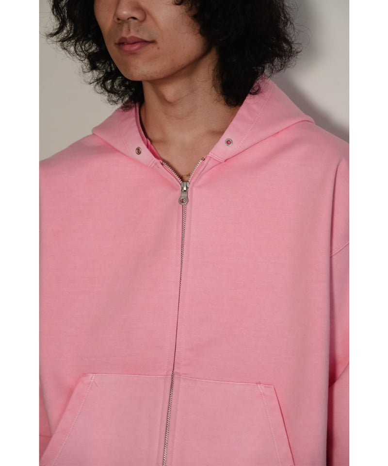 期間限定値下げ！ 新品未使用カネマサメリヤス ピーチスキンパーカー ライトピンク BEAUTY&YOUTH UNITED ARROWS（ビューティーアンドユース