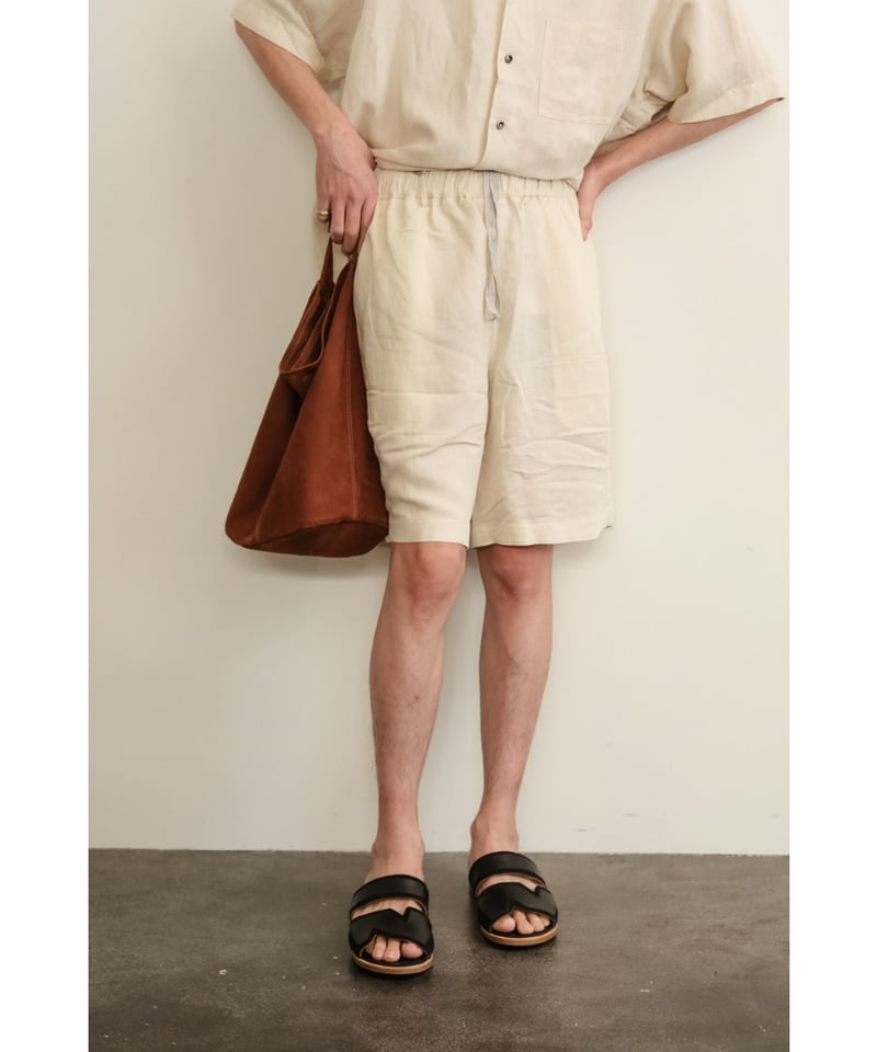 Gorsch Bamboo Linen Shorts | MusterWerk Sud. Gorsch Bamboo Linen Shorts | MusterWerk Sud.