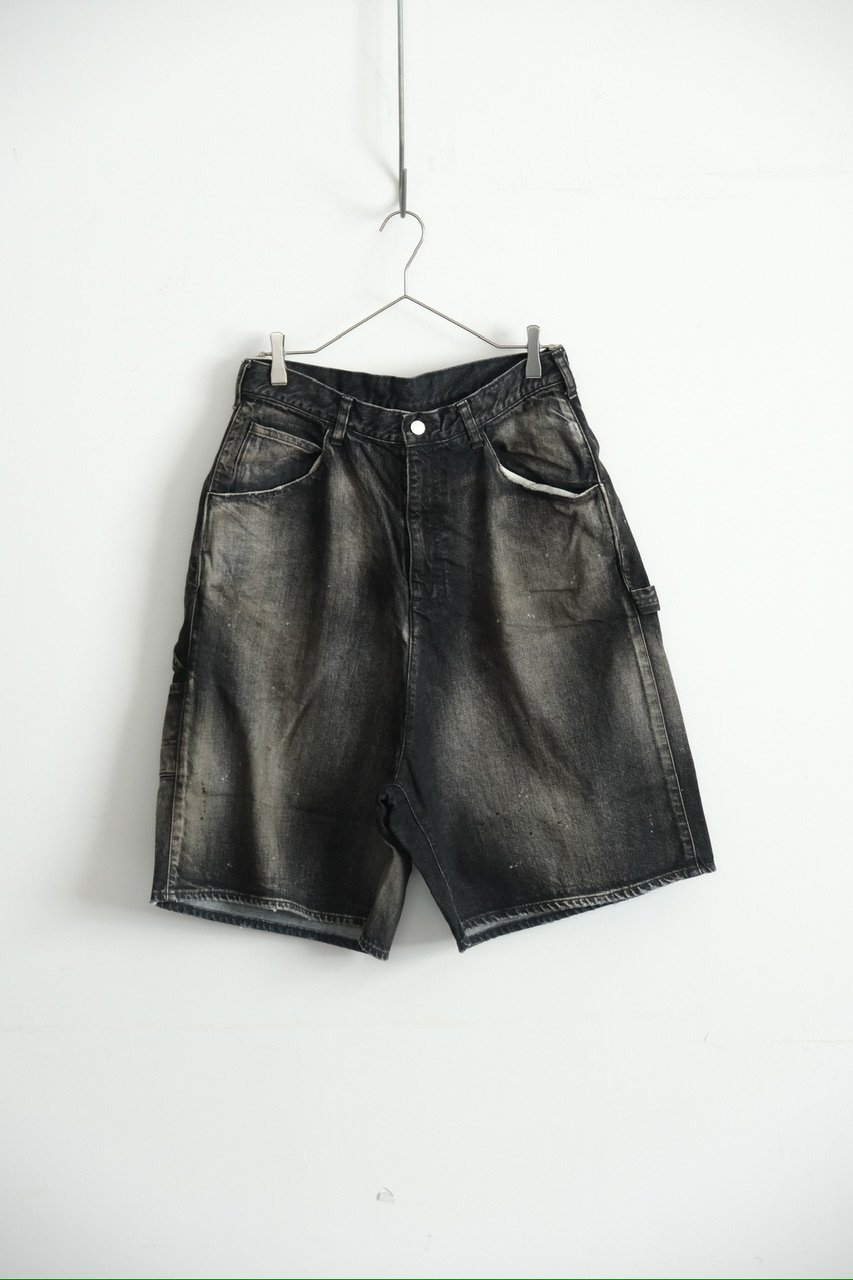 ANCELLM DENIM PAINTER SHORTS | MusterWerk Sud.
