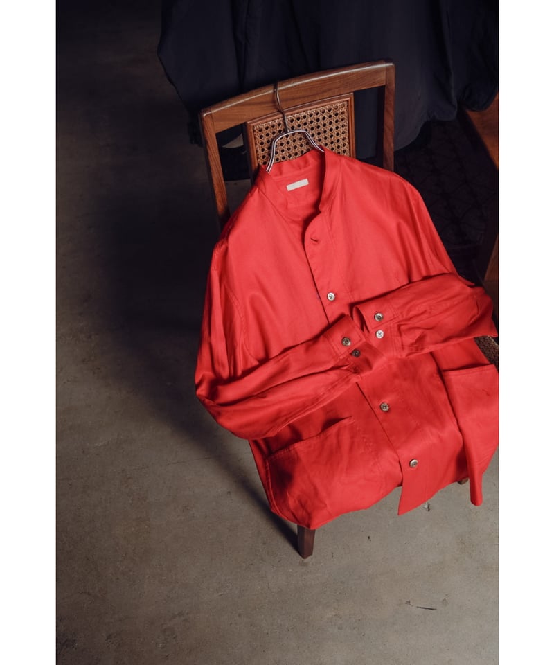 ULTERIOR RAYON LINEN TWILL WORK SH-JKT | Muster