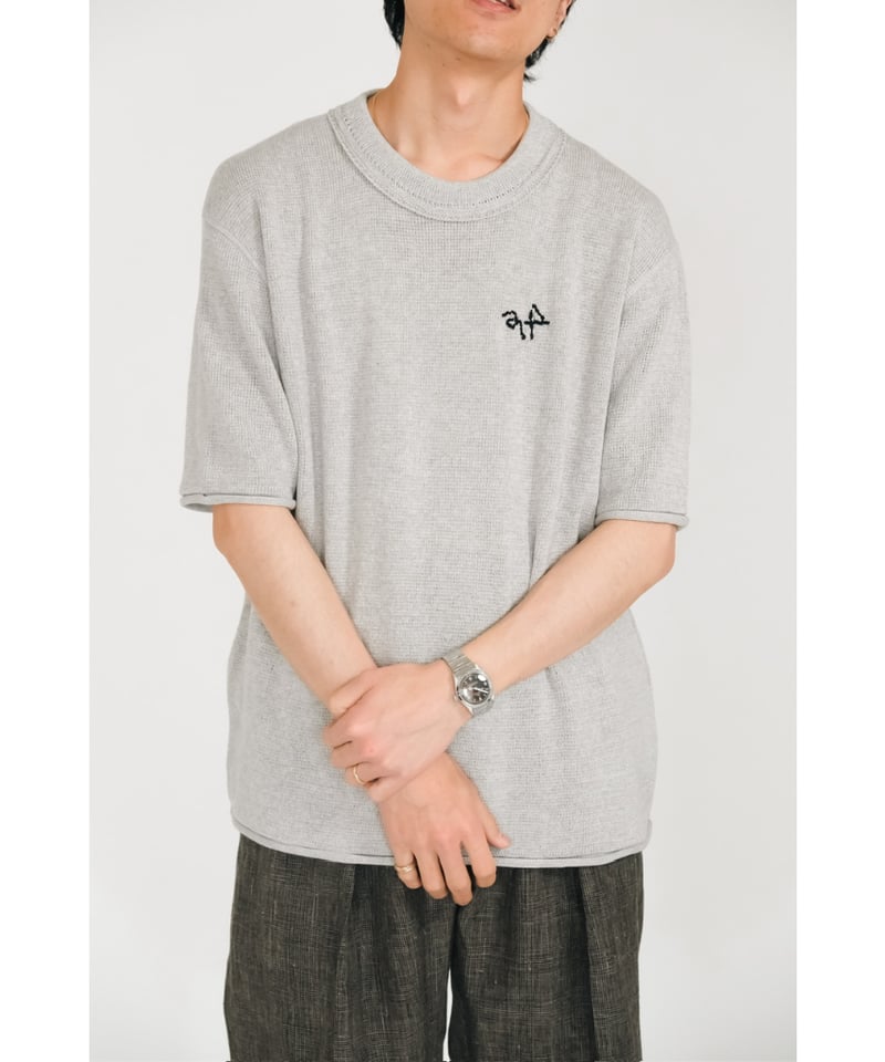 obafer Cotton knit T-shirt | MusterWerk Sud