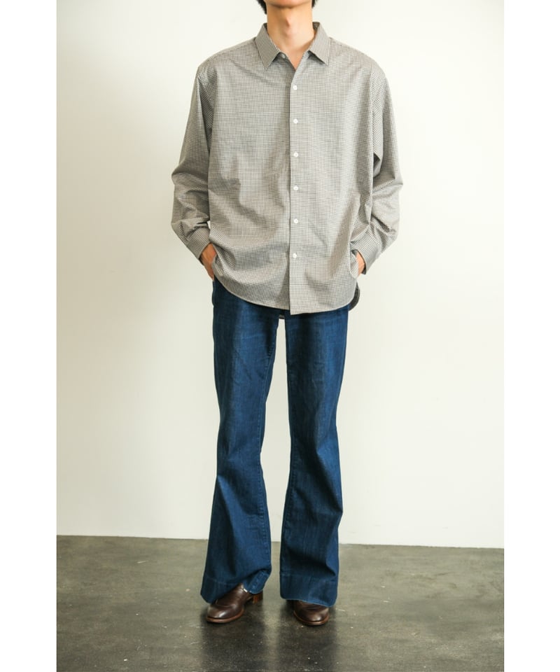 きむ　kanemasa phil KANEMASA PHIL.】EXCLUSIVE - 36G SUPER FINE GAUGE HALF ZIP