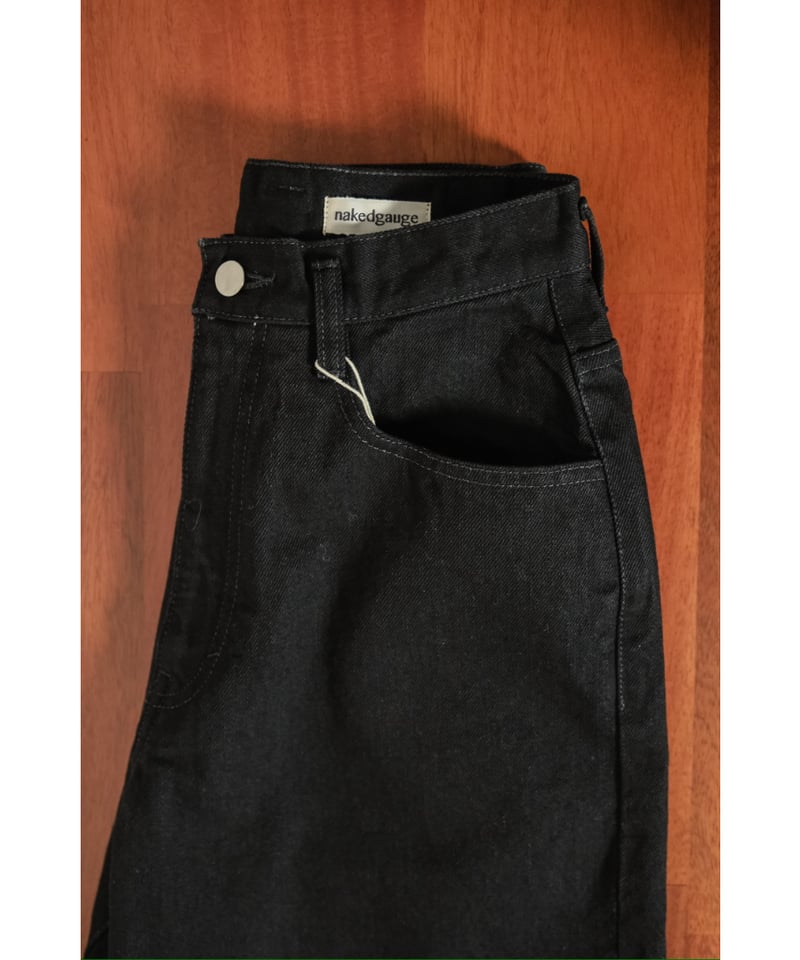 nakedgauge BLACK DENIM ASHLEY JEANS | MusterWer