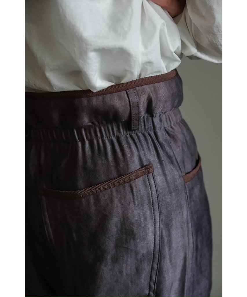 m's braque GATHERED WAIST WIDE PANTS | MusterWe