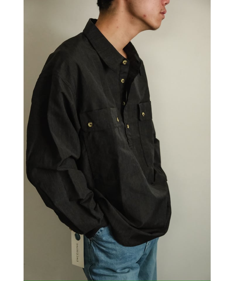 トップス ye olde and new man randonneur pullover YE OLDE AND NEW MAN “RANDONNEUR” / CRUMPLED WEATHER PULLOVER