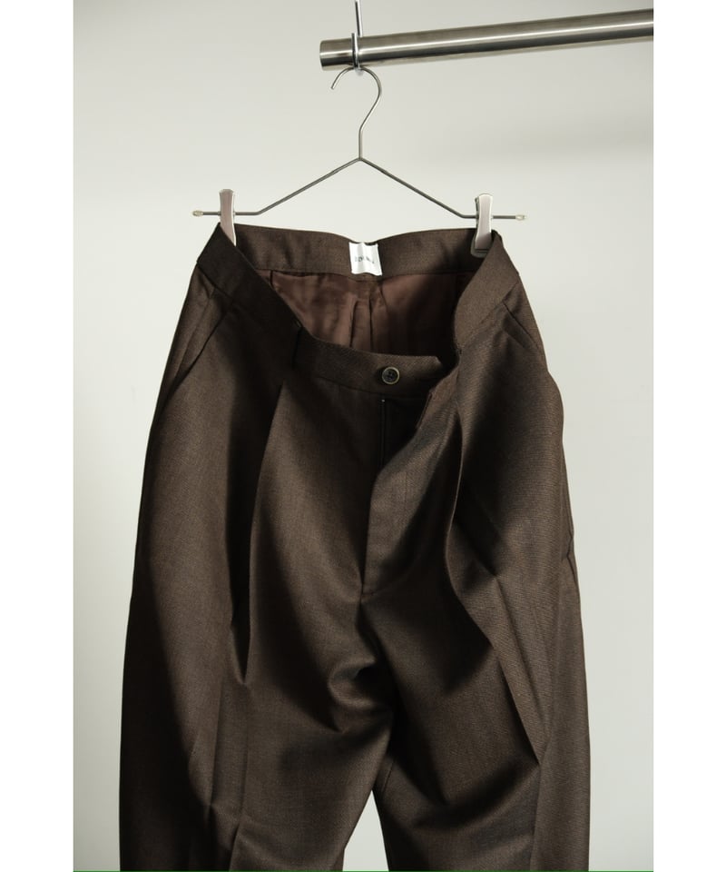 BISOWN MIDDLEWOOL DEEPTUCK TROUSERS | MusterWer