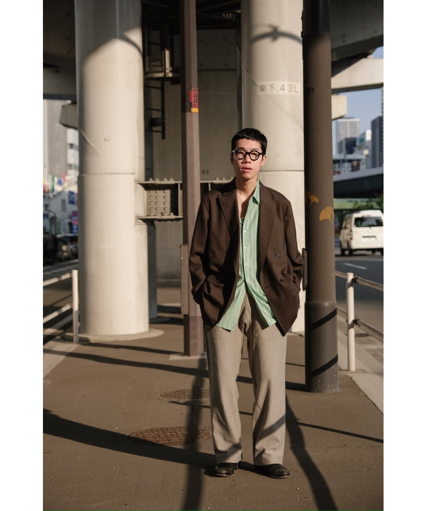 ULTERIOR SUPER FINE WOOL TROPICAL DB JKT | Must ULTERIOR SUPER FINE WOOL TROPICAL DB JKT | Must