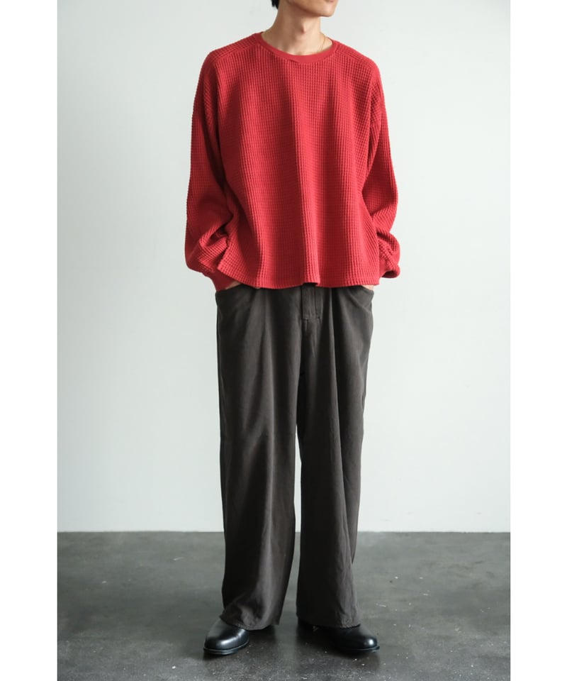 ANCELLM HEAVY WAFFLE OVER LS | MusterWerk Sud.