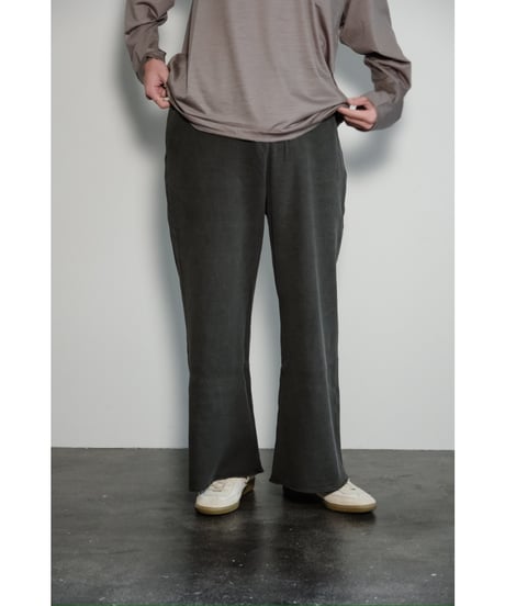 KANEMASA PHIL. 18G Heavy Weight Garment Dye Waffle Pants