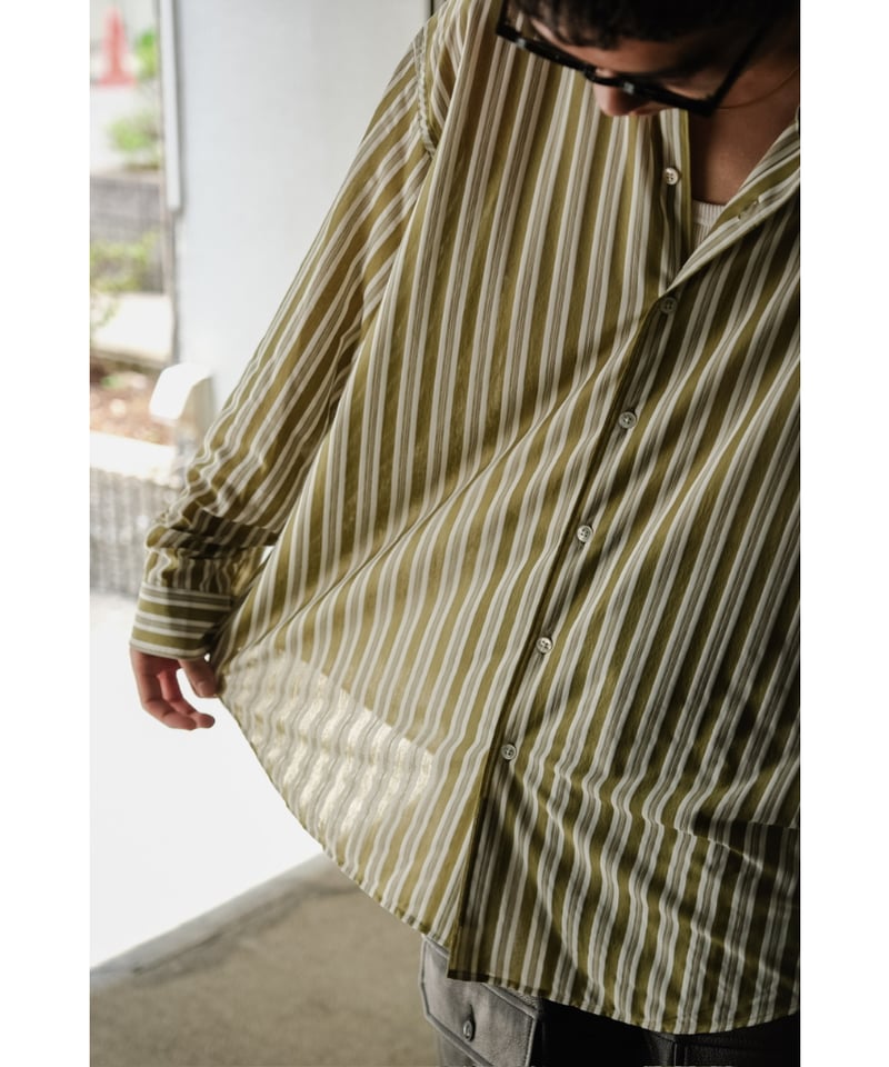 トップス KANEMASA PHIL. 46G atmosphere L/S Shirt KANEMASA PHIL.】46G Atmosphere L/S Shirt – Mo
