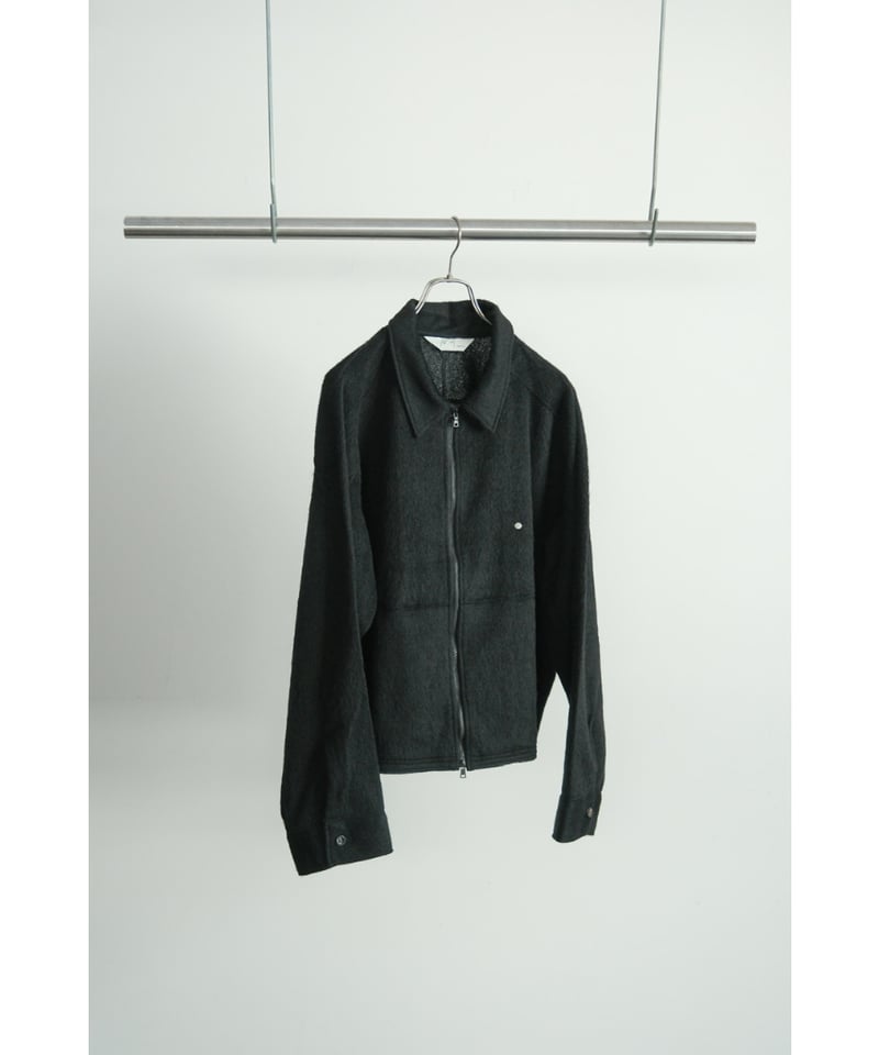 ジャケット・アウター NTRUL Shaggy ZipUp Knit Black DISSONANCE NTRUL SHAGGY ZIP UP KNIT BLACK – DISSONANCE