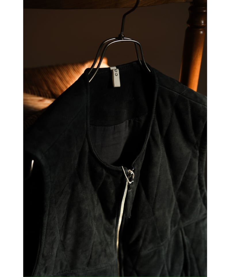CCUレザー SHEEP LEATHER QUILTED VEST CCU SHEEP LEATHER QUILTED VEST | 大阪心斎橋のメンズ洋服の
