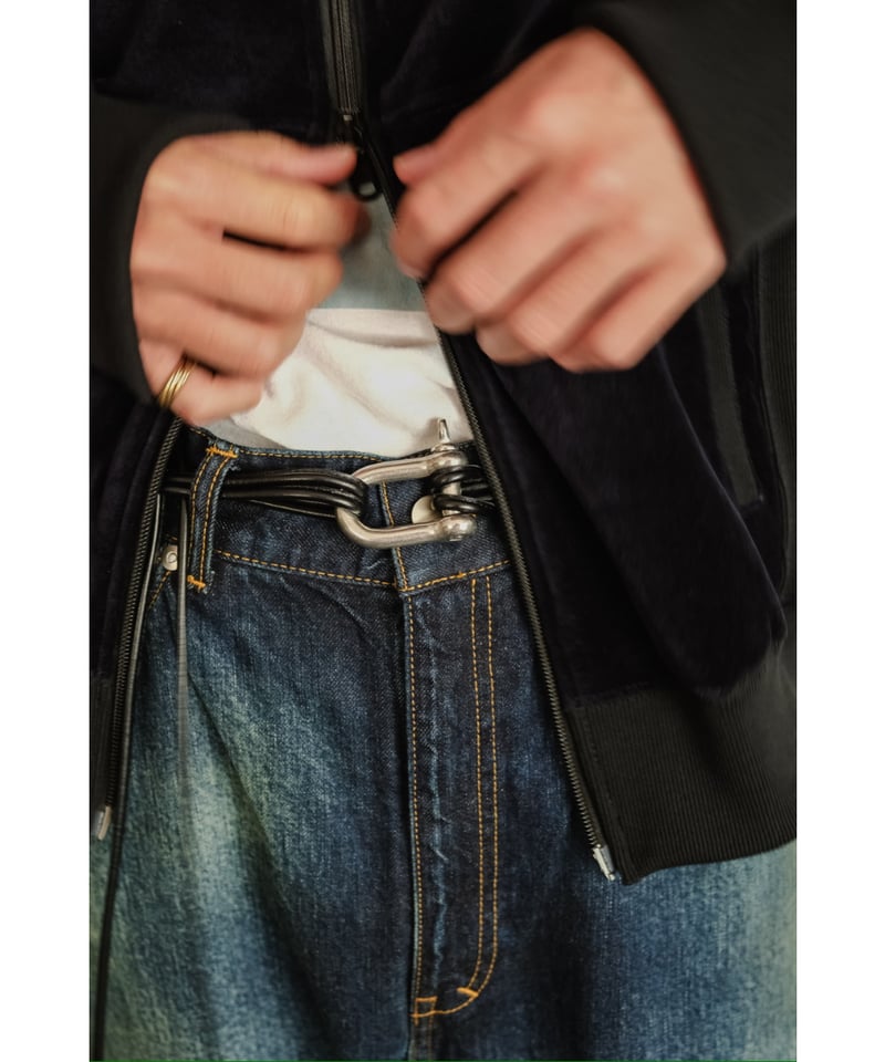 ANCELLM LEATHER ROPE BELT | MusterWerk Sud. ANCELLM LEATHER ROPE BELT | MusterWerk Sud.