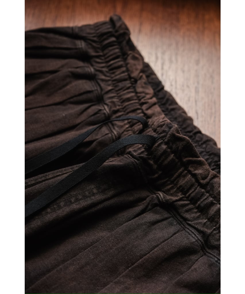 ANCELLM FADED DRAPE WIDE EASY CUT SLACKS | Must ANCELLM FADED DRAPE WIDE EASY CUT SLACKS | Must