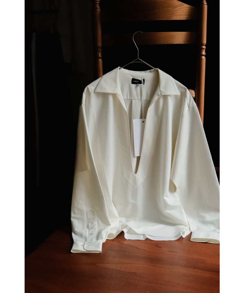 KANEMASA PHIL. 46G Silk Blend Varruse Shirt | M