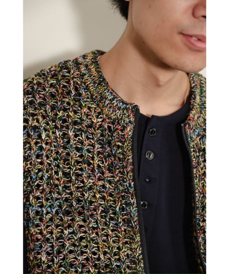COOHEM KOUHEN SUKASHI KNIT V/T