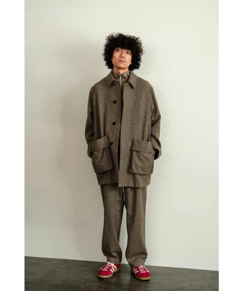 Caledoor 6 Pocket Wool Trousers | MusterWerk Sud.