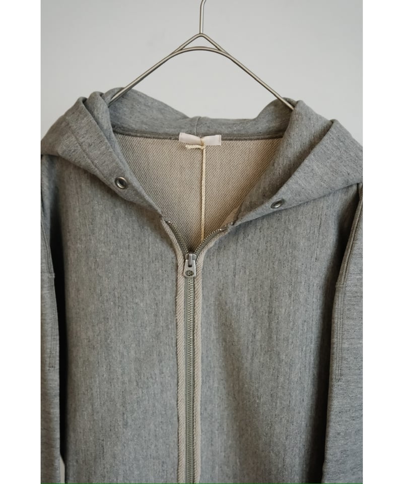 ULTERIOR SILKY SOFT TERRY PARKA パーカー ULTERIOR FADED SILKY TERRY RW ZIP UP PARKA | 大阪心斎橋のメンズ
