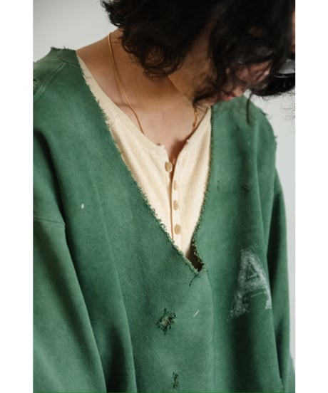 ANCELLM HARD CRASH SWEAT SHIRT