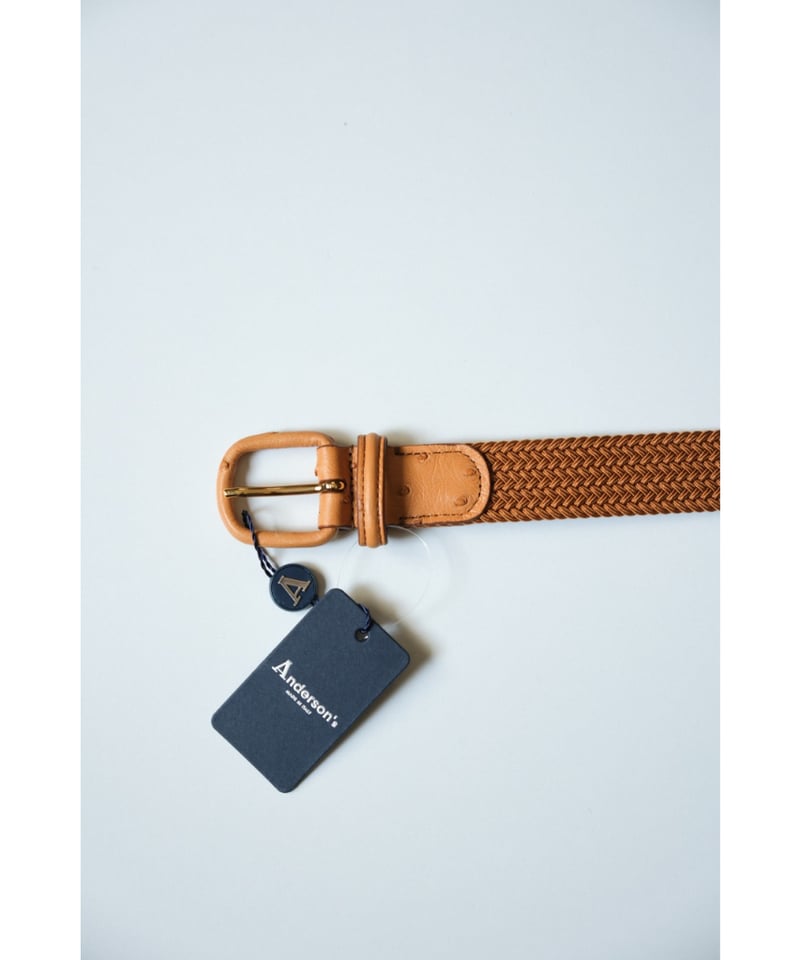 小物 Anderson's Ex. RUBBER MESH BELT 112/3.5 Anderson's Ex. RUBBER MESH BELT 112/3.5 | Muste