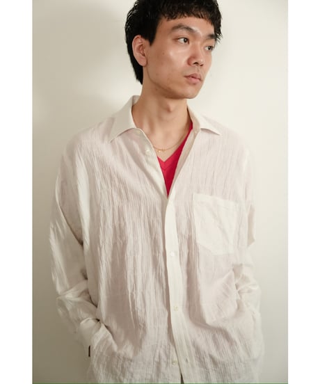 KANEMASA PHIL. "Exclusive" 36G Wool V Neck Tee