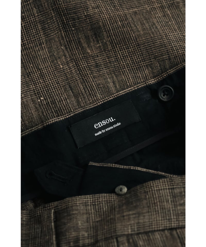 パンツ ensou. Doni's Trousers ensou.】Doni's Trousers / Top Gray - HUUKU